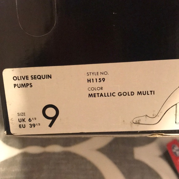 NWT J Crew Etta sequin heels ✨ - Picture 8 of 8